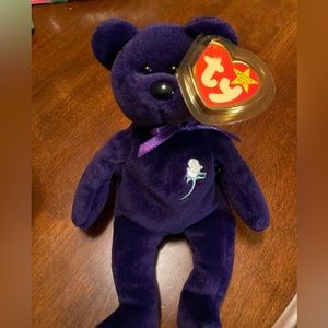 Beanie Babies Princess Diana 1997 PE Filling New with Tags